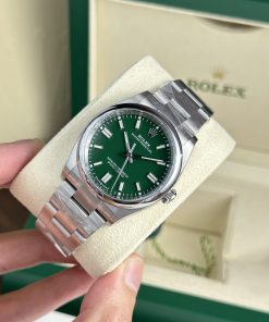 Rolex Oyster Perpetual 126000 Best Replica Watch Green Dial Clean Factory 36mm