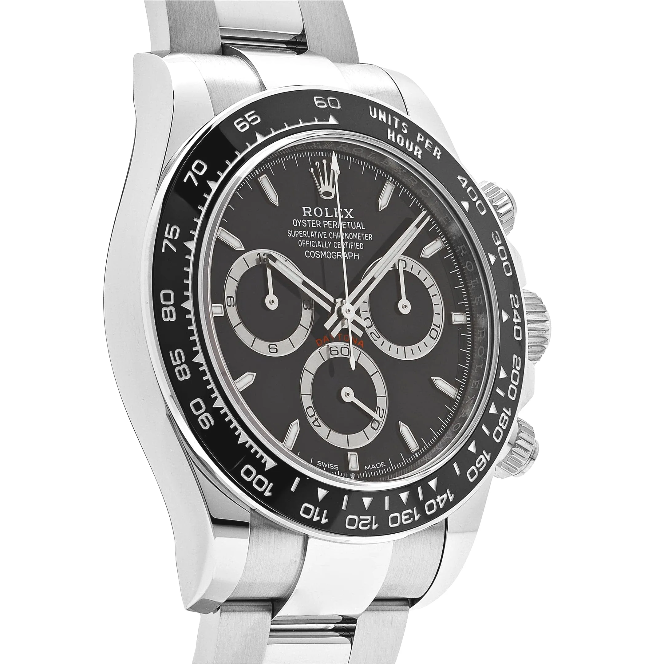 Rolex Daytona 126500LN Stainless Steel Black Dial 40mm - Image 4
