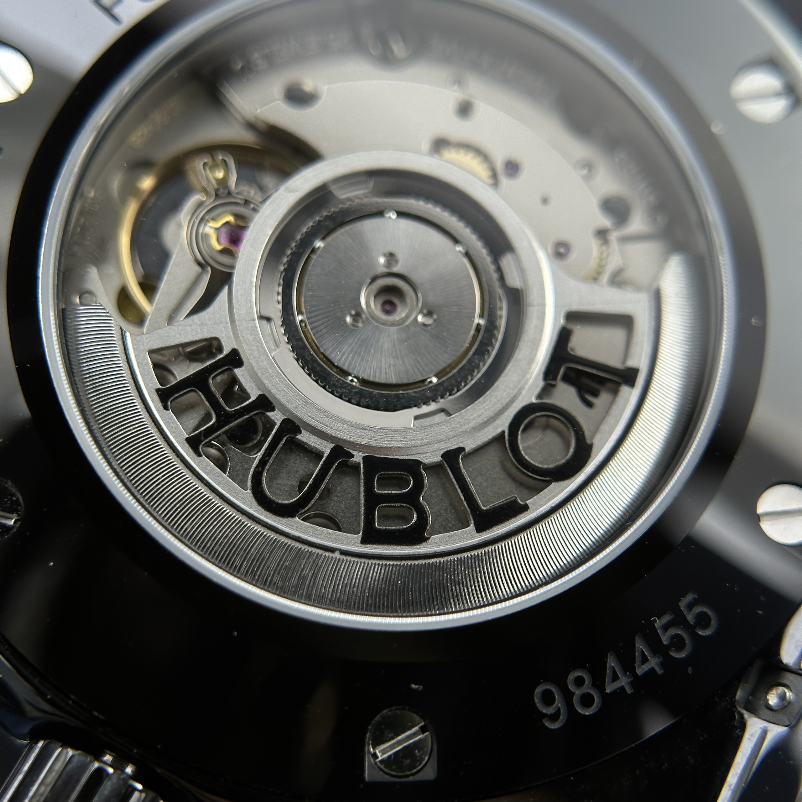 Hublot Replica Watch Classic Fusion Ceramic Blue Dial JJZ Customs 42mm - Image 8