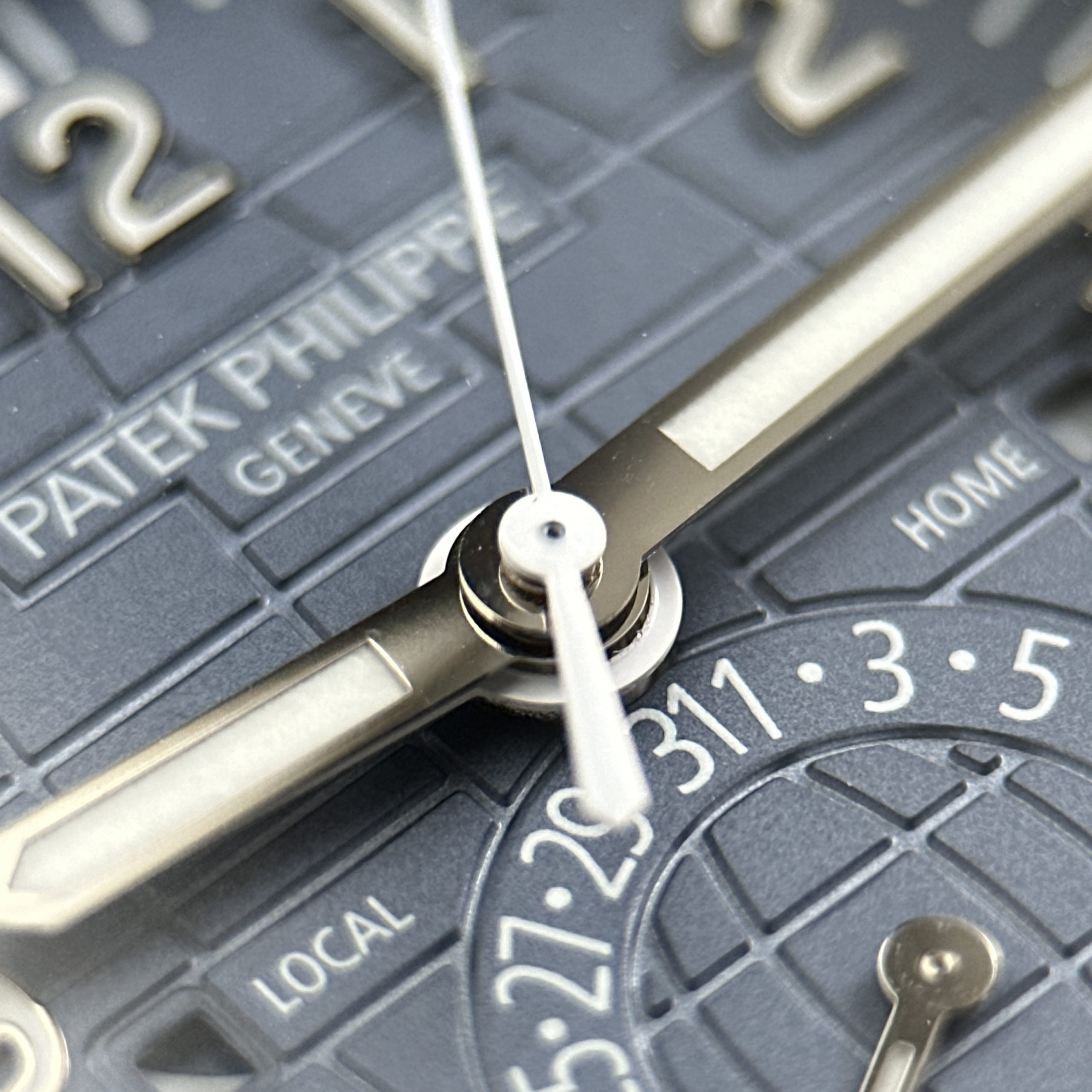 Patek Philippe Aquanaut 5164G Replica 11 Blue Gray Dial Rubber Strap PPF Factory 40.8mm - Image 8