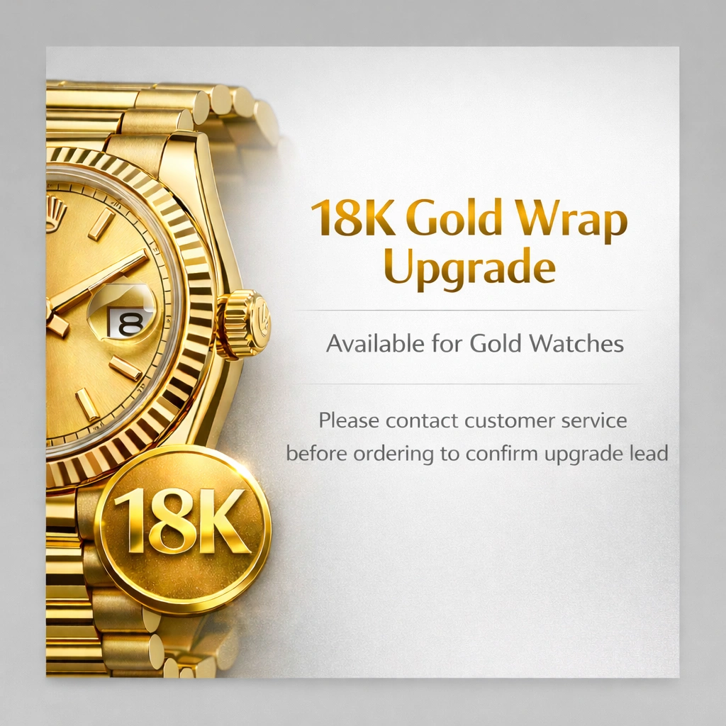 18K Gold Wrap Upgrade Service