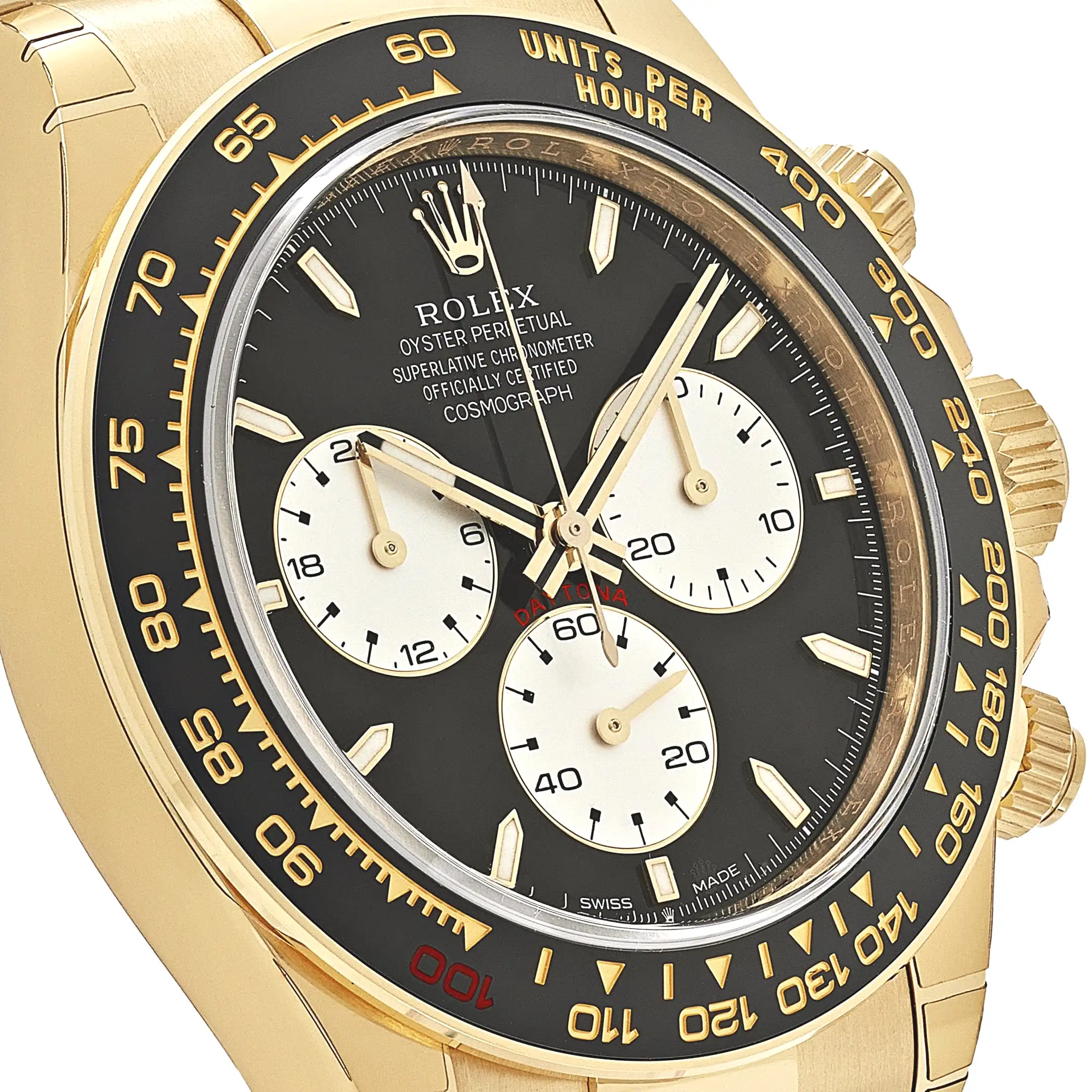 Rolex Daytona 126528LN ‘Le Mans’ Yellow Gold Black Dial 40mm - Image 5