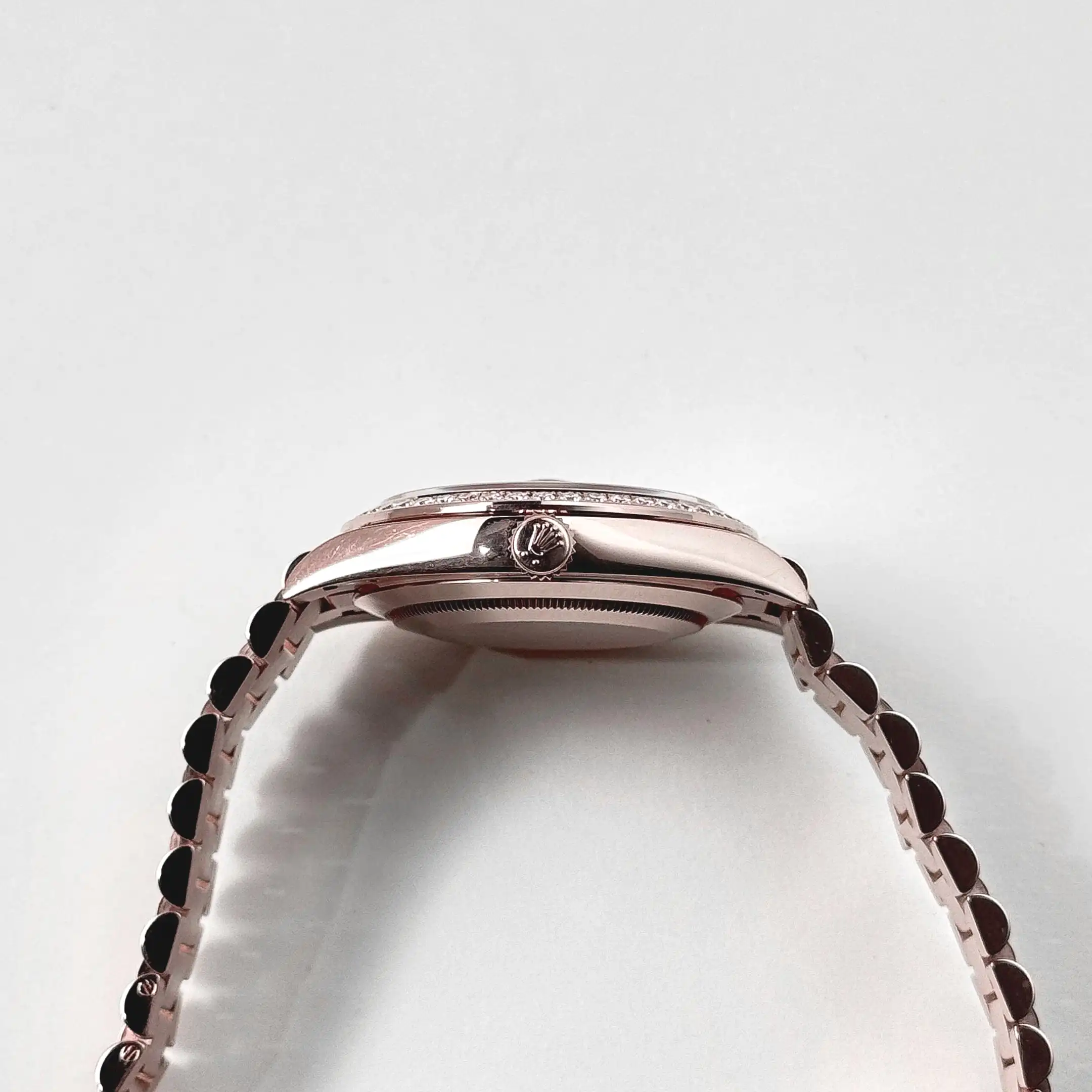 Rolex Day-Date 40 228345RBR Rose Gold Eisenkiesel Dial Diamond Bezel - Image 7