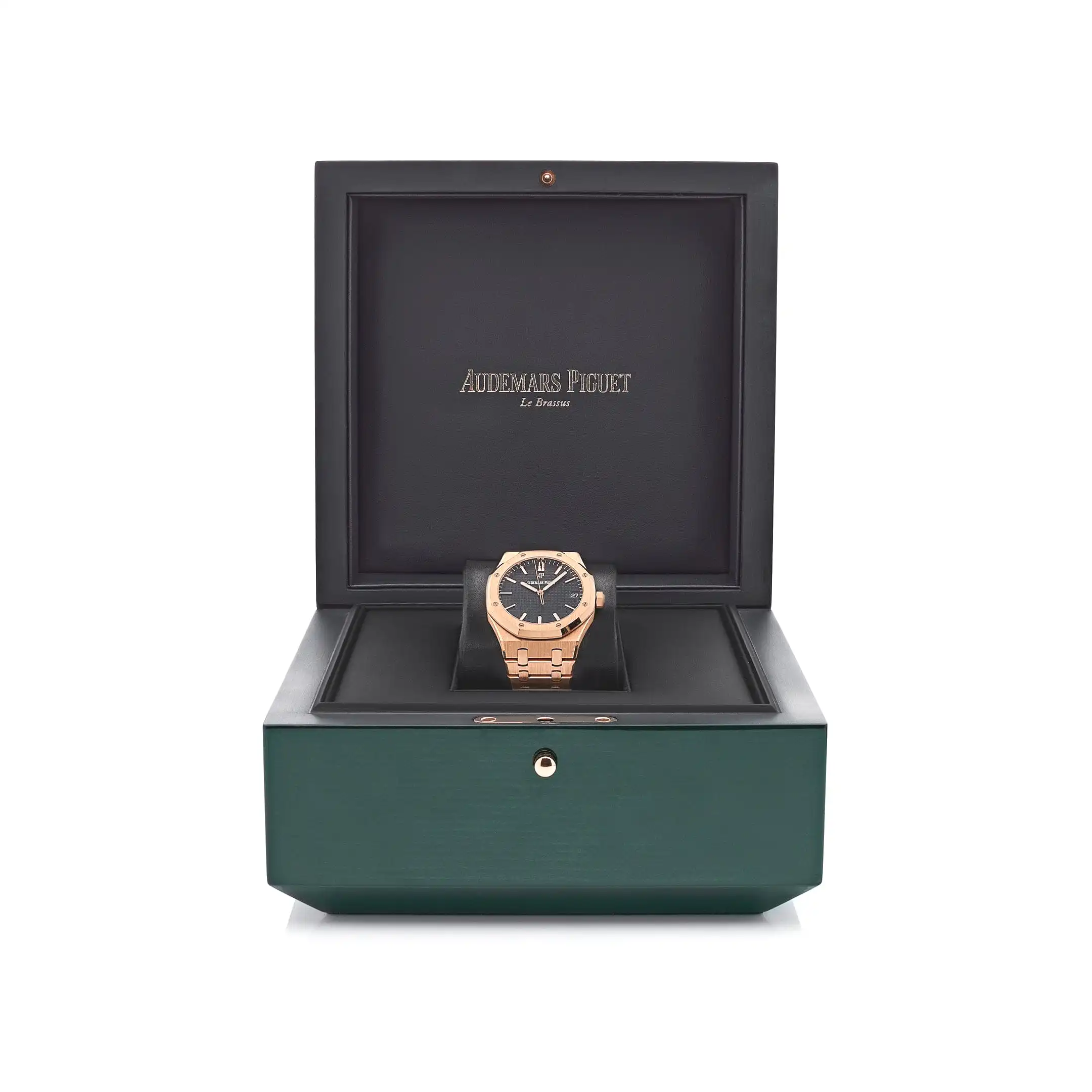 Audemars Piguet Royal Oak 15500OR.OO.1220OR.01 Selfwinding Rose Gold Black Dial - Image 6