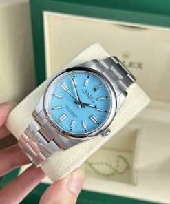 Rolex Oyster Perpetual 124300 Best Replica Watch Ice Blue Dial Clean Factory 41mm