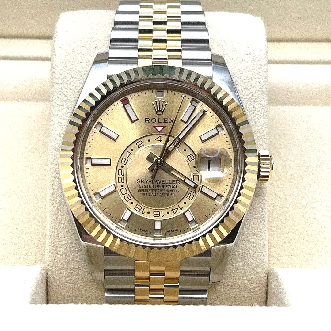 Rolex Sky-Dweller 326933 Stainless Steel Yellow Gold 42mm - Image 2
