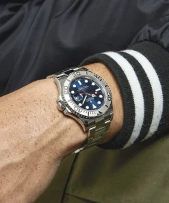Alternative view of Rolex Yacht-Master 40 126622 Stainless Steel Blue Dial