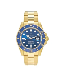 Rolex Submariner Date 126618LB Yellow Gold Blue Dial 41mm