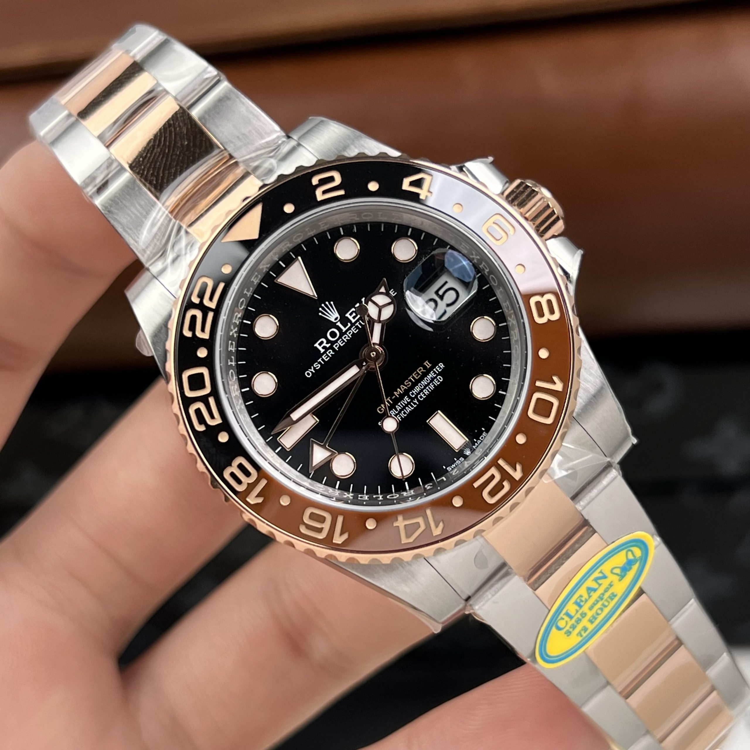 Rolex GMT Master II 126711CHNR Root Beer Best Replica Clean Factory 40mm - Image 4