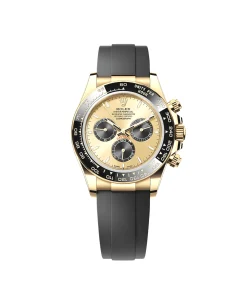 Rolex Daytona 126518LN Yellow Gold Champagne Black Dial 40mm