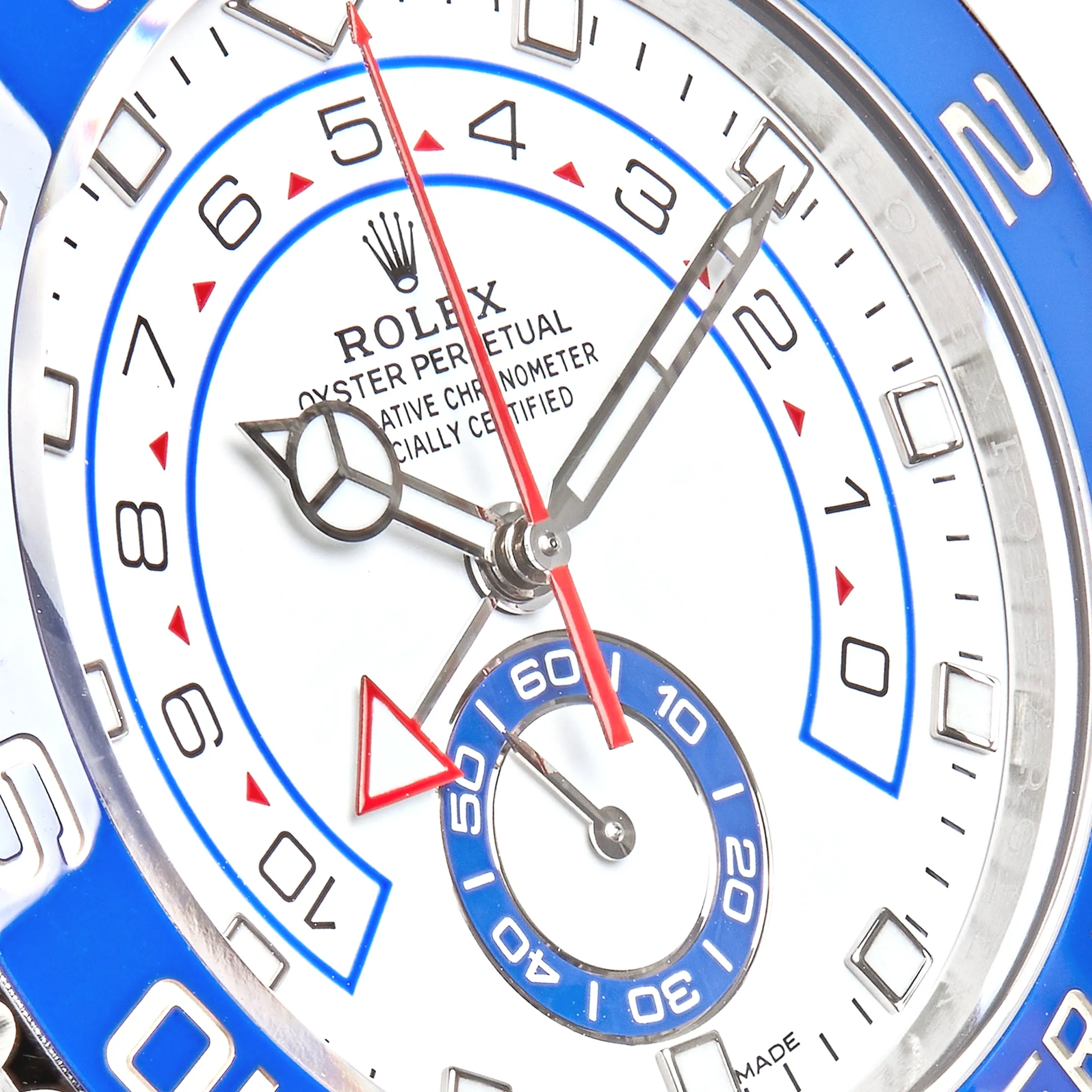 Rolex Yacht-Master II 116680 Stainless Steel White Dial - Image 5