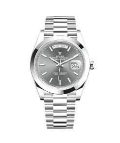 Rolex Day-Date 40 228206 Platinum Slate Dial