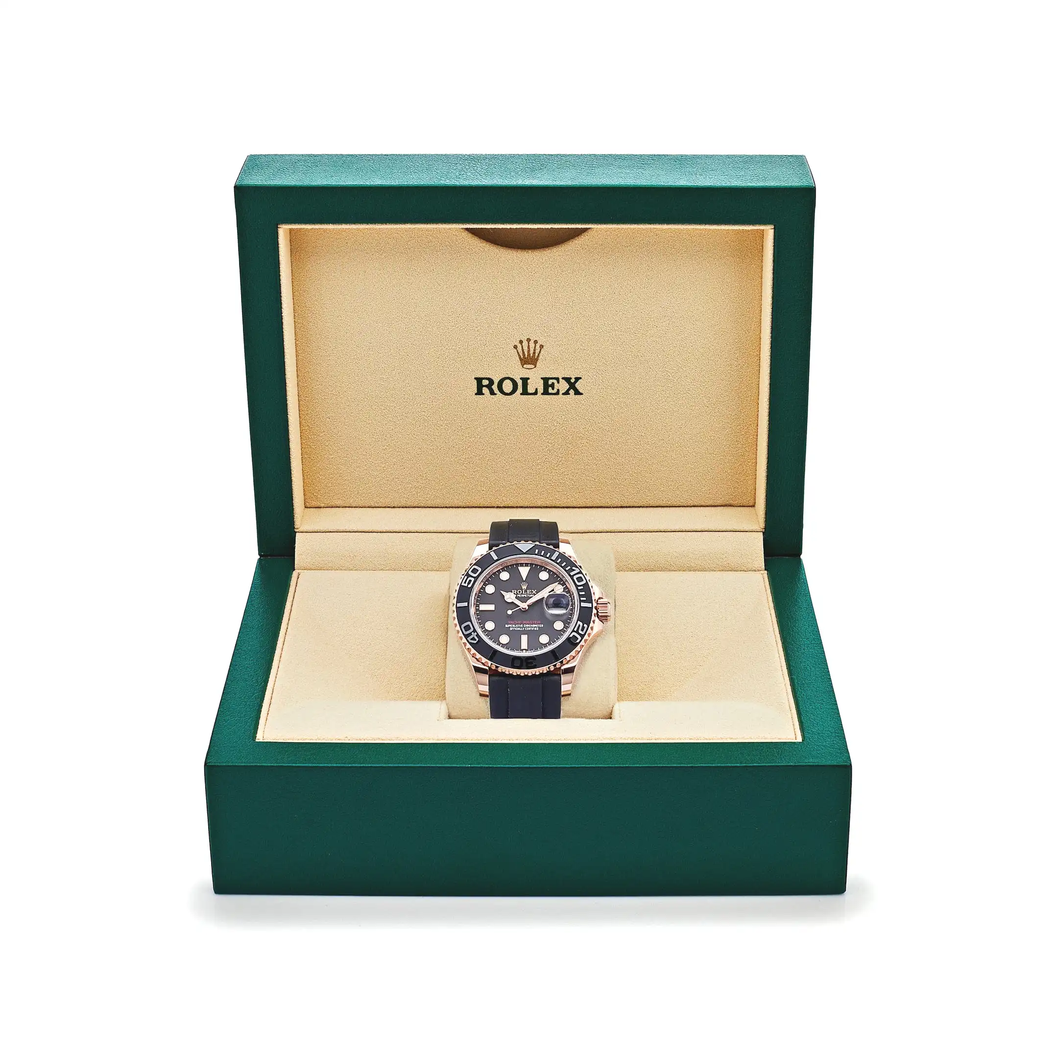 Rolex Yacht-Master 126655 Rose Gold Black Dial 40mm - Image 7
