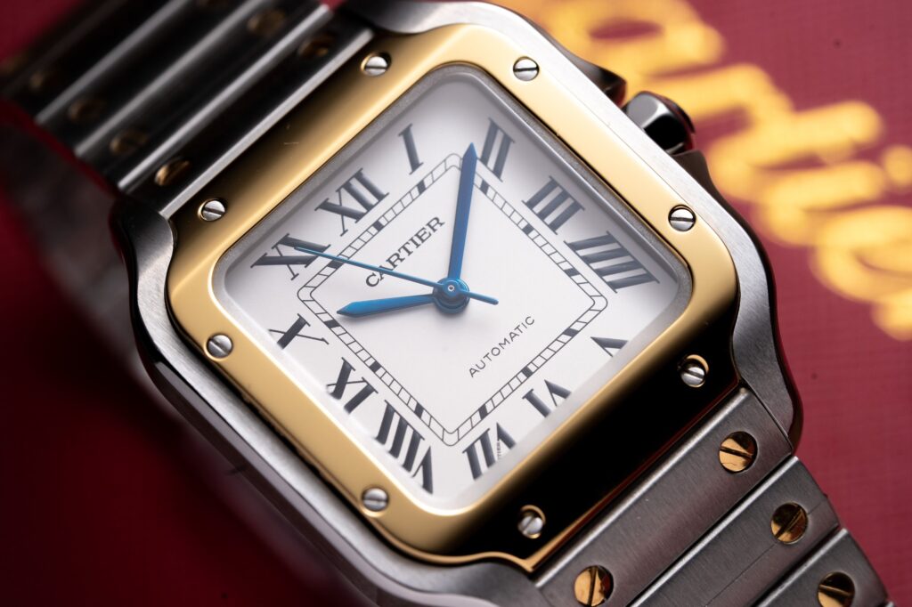Cartier Santos Replica 11 Watch Best Quality BV Factory Women 35.2mm - Image 3