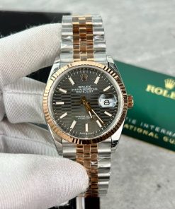 Rolex Datejust 126231 Replica Watch with Gray Brick Dial VSF Factory 36mm