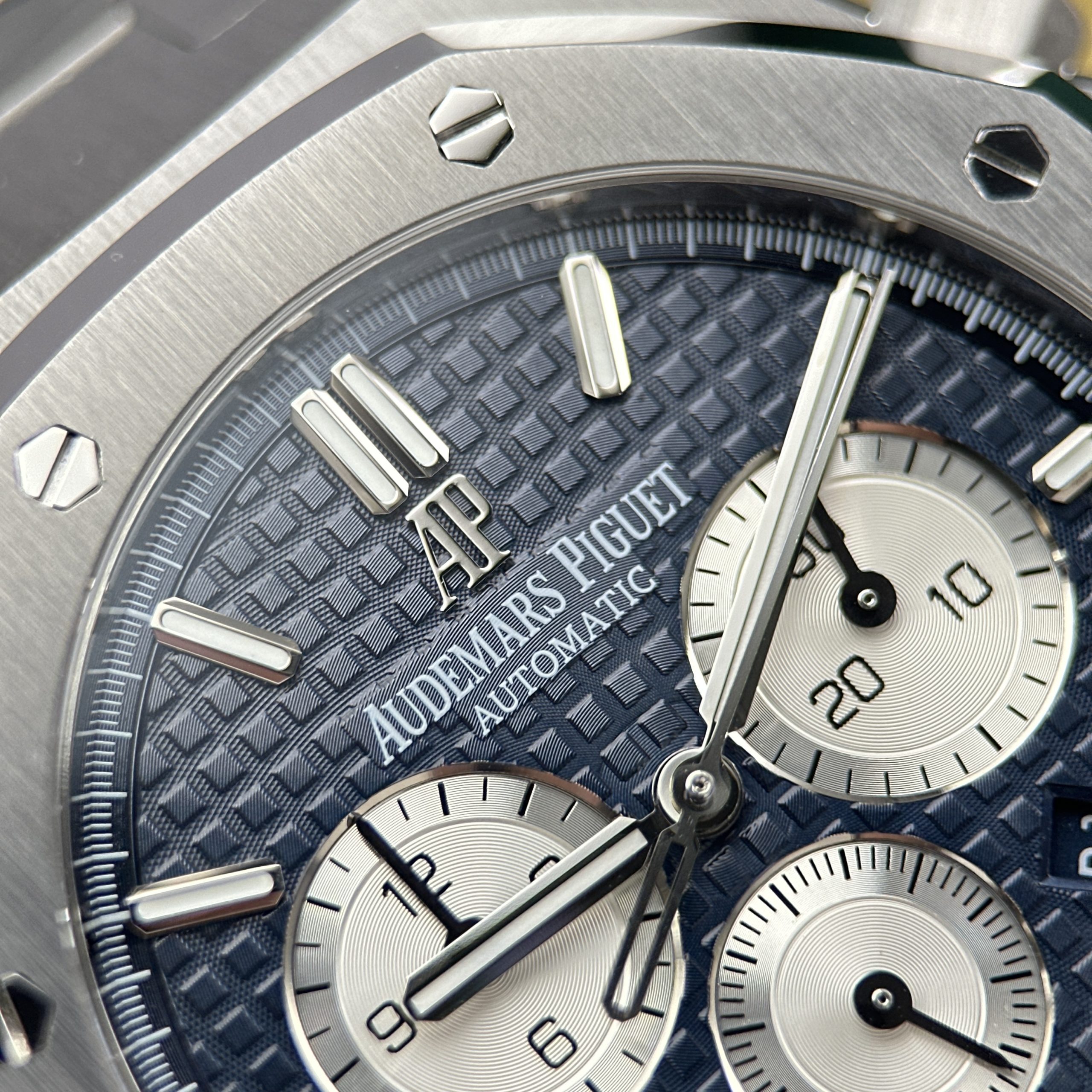Audemars Piguet Rep11 Royal Oak Chronograph 26331 Blue Dial APS Factory 41mm - Image 7