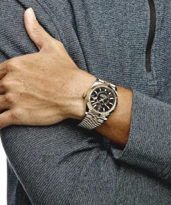 Alternative view of Rolex Sky-Dweller 336933 Stainless Steel Yellow Gold Jubilee 42mm